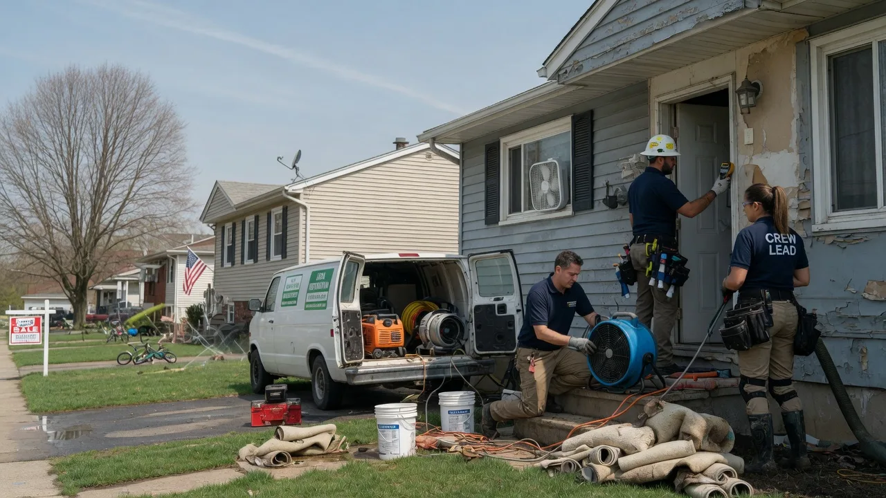 Flood Cleanup in Mantoloking, NJ near me